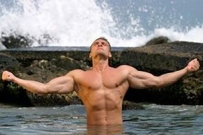 Strong men naturally increase potency