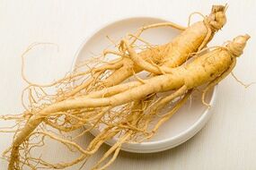 Ginseng root to increase potential
