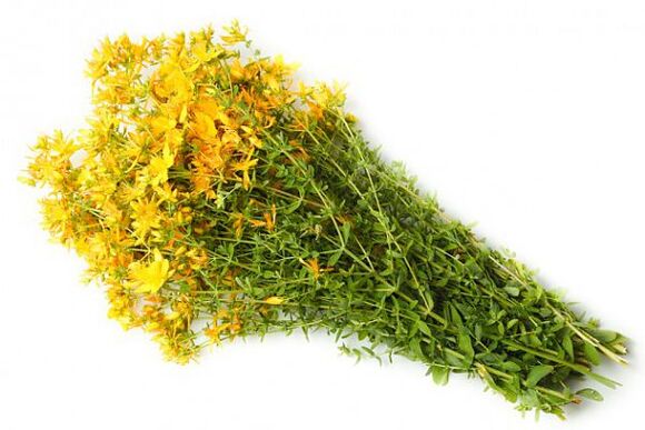 St. John's wort, which helps increase the potency of middle -aged men